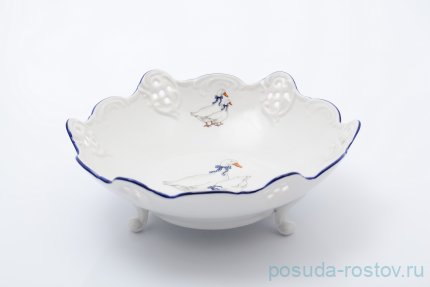 Конфетница 17 см перф. н/н &quot;Мэри-Энн /Гуси&quot; / 078242