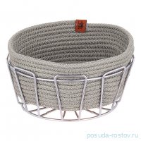 Хлебница круглая платина фисташковый YLC Home / 345519