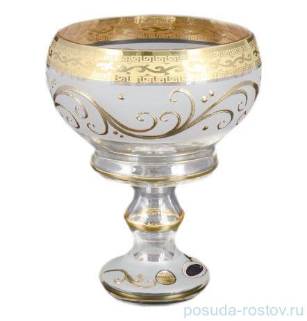 Конфетница 16 см н/н "Антик золото" / 099249