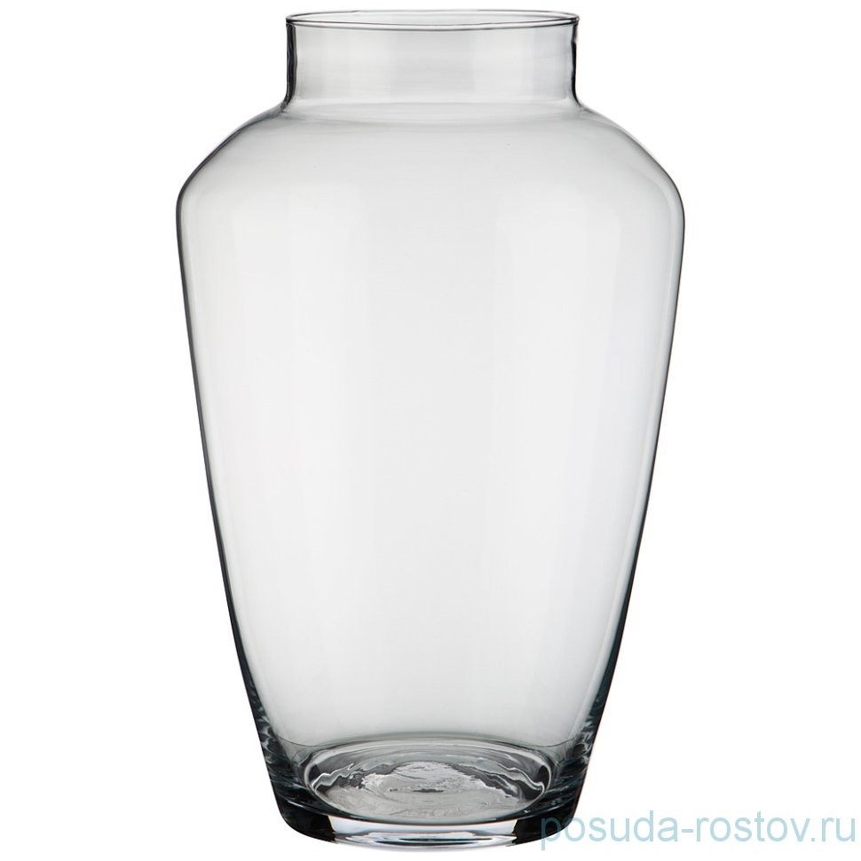 Ваза для цветов 40 см "Amphora /Прозрачная" / 210960