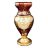 Ваза для цветов 26 см &quot;Лепка красная /83219&quot; / 042191