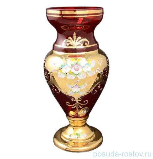 Ваза для цветов 26 см "Лепка красная /83219" / 042191
