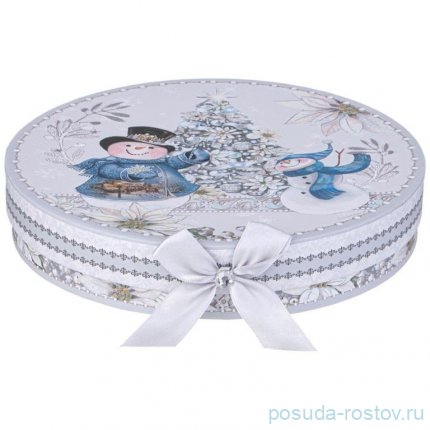 Набор тарелок 19 см 2 шт &quot;Christmas /Снеговик&quot; / 355107