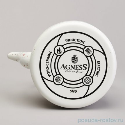 Чайник 1,1 л со съемным фильтром &quot;Agness /Lavander cats&quot; / 367859