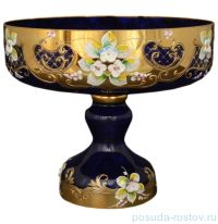 Конфетница 20 см н/н &quot;Лепка синяя&quot; E-V / 033116