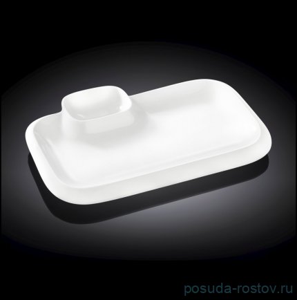 Блюдо 36 x 21,5 см 2-х секционное прямоугольное &quot;Teona&quot; / 260478