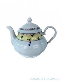 Заварочный чайник 1,2 л &quot;Роза /Синие вишни&quot; / 232309