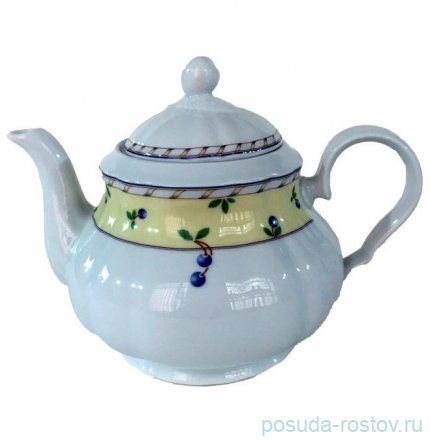Заварочный чайник 1,2 л &quot;Роза /Синие вишни&quot; / 232309
