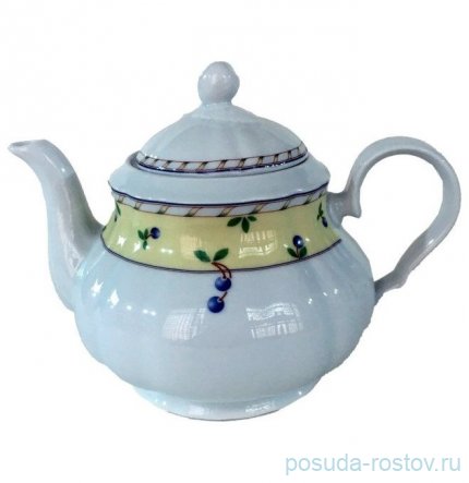 Заварочный чайник 1,2 л &quot;Роза /Синие вишни&quot; / 232309