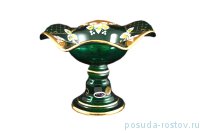 Конфетница 18 см н/н волна &quot;Лепка зелёная&quot; SC / 171728