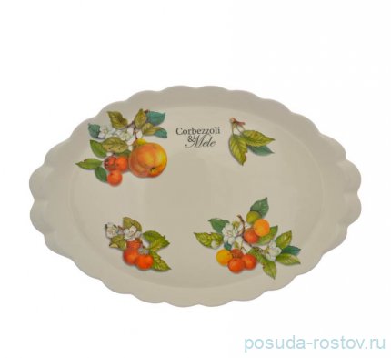 Блюдо 48 х 32 см овальное &quot;Artigianato ceramico /Груша&quot; / 278714