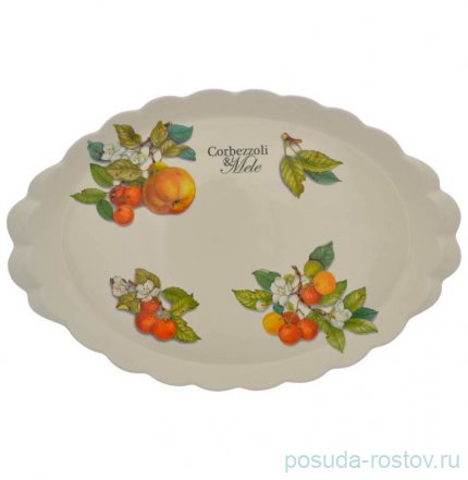Блюдо 48 х 32 см овальное &quot;Artigianato ceramico /Груша&quot; / 278714
