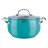 Кастрюля 20 см с крышкой 3,8 л &quot;Turquoisel&quot; / 159229