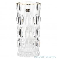 Ваза для цветов 28 см &quot;Joker /Отводка золото&quot; AS Crystal / 369494