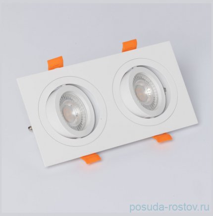 Люстра 2 рожковая De Markt / 345598
