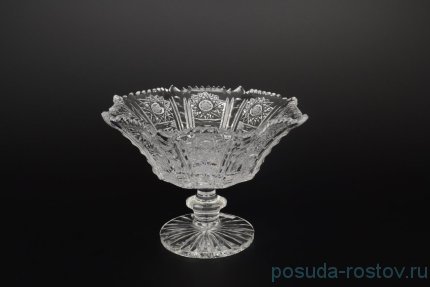 Ваза для конфет 18 см н/н &quot;Хрусталь резной&quot; / 049183