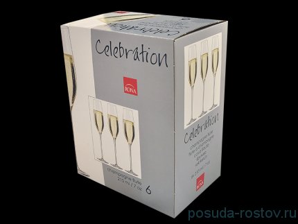 Рюмки 95 мл 6 шт &quot;Celebration /Ромашковый узор&quot; / 089038