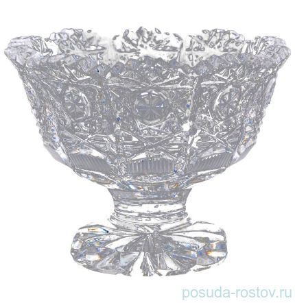 Вазочка 7 см н/н &quot;Glasspo /Хрусталь резной&quot; / 079351