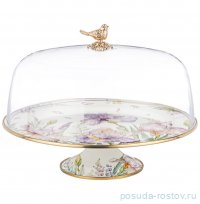 Тортница 30 см с крышкой н/н &quot;Irises&quot; / 341540