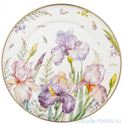 Тортница 30 см с крышкой н/н &quot;Irises&quot; / 341540