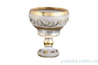 Конфетница 20 см н/н белая &quot;Версаче /золото&quot; / 227031