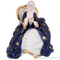 Статуэтка 15 см &quot;Blau weiss /Дама&quot; / 225542