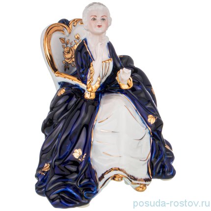 Статуэтка 15 см &quot;Blau weiss /Дама&quot; / 225542