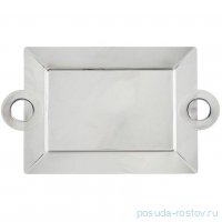 Поднос 43 х 31 см прямоугольный с ручками &quot;Cerchietto Inox&quot; / 339779