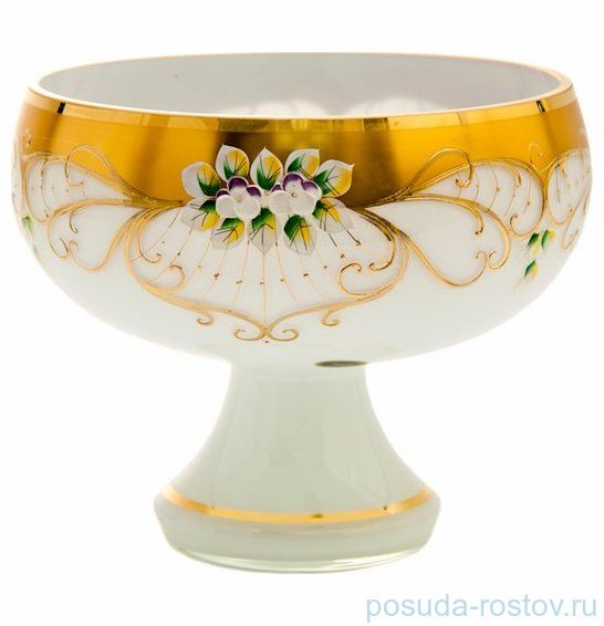 Фруктовница 28 см н/н "Лепка белая" / 033903