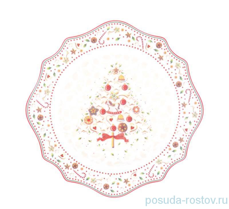 Тарелка 21 см "Christmas world /Multi" / 273723
