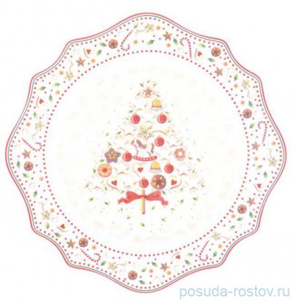 Тарелка 21 см &quot;Christmas world /Multi&quot; / 273723