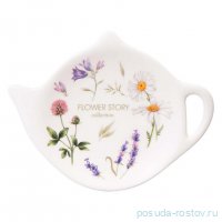 Подставка под чайный пакетик12 х 8,5 х 1,5 см &quot;Flower story&quot; / 363896