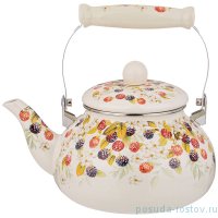 Чайник 2,5 л эмалированный &quot;ежевика&quot; / 274422