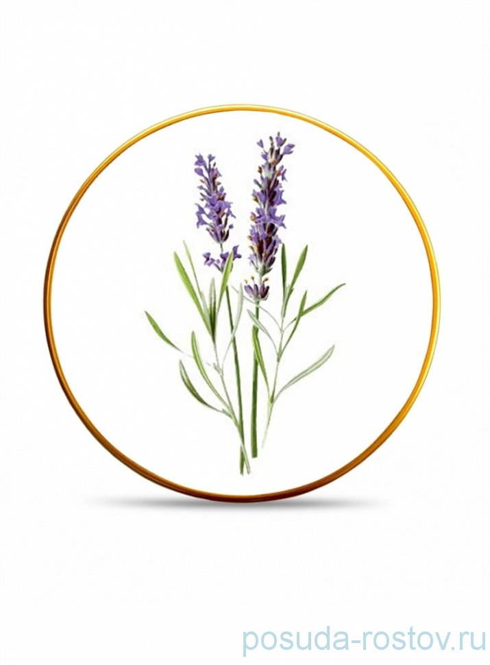 Набор тарелок 25 см 6 шт "Lavander" / 246061