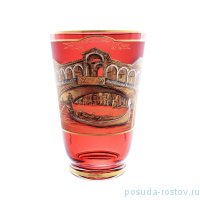 Ваза для цветов 23,5 см &quot;Венеция /Рубин&quot; / 159884