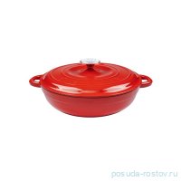 Кастрюля 28 см с крышкой &quot;Lava /Red&quot; / 287517