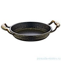 Омлетница 16 х 3,5 см с антипригарным покрытием 500 мл без крышки &quot;GRANITE SETS /GOLD&quot; / 169779
