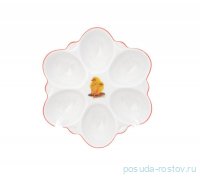 Блюдо для яиц 15 см &quot;Корона /Весна /Цыплята&quot;  / 255579