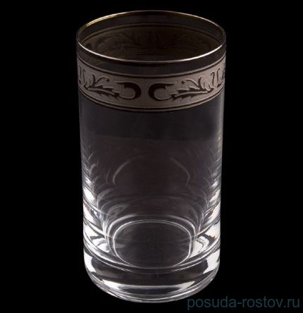 Стаканы для воды 230 мл 6 шт &quot;Барлайн /Платина /378500&quot; / 111972