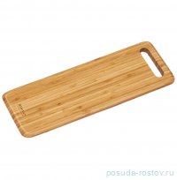 Доска сервировочная 40 x 15 см прямоугольная с ручкой / 375533