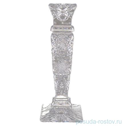 Подсвечник 20 см &quot;S.Crystal /Хрусталь резной&quot; / 060337