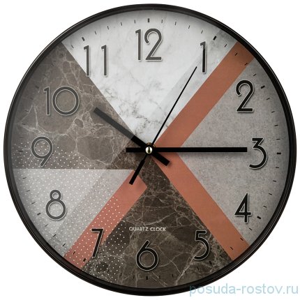 Часы настенные 30,5 х 30,5 х 4,5 см &quot;MARBLE&quot; / 268860