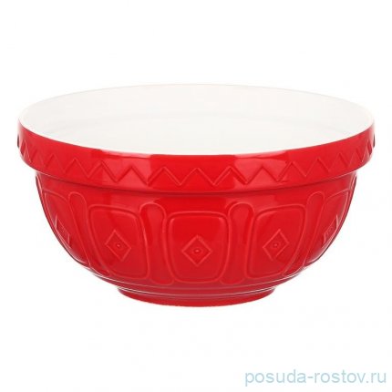 Миска для смешивания 21 см красная 1,1 л &quot;Colour Mix&quot;    / 360400