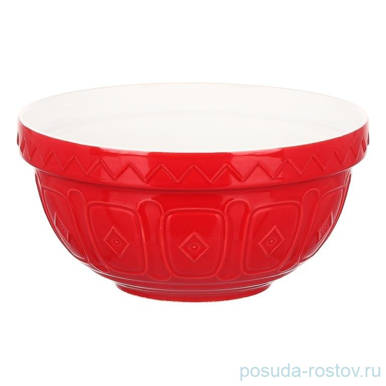 Миска для смешивания 21 см красная 1,1 л "Colour Mix"    / 360400