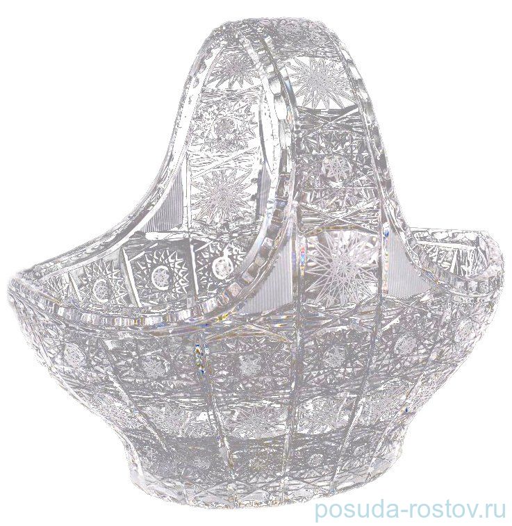 Корзинка 20 см "S.Crystal /Хрусталь резной" / 060320
