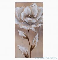Картина 40 х 80 х 3 см &quot;Золотой цветок&quot;  / 342011