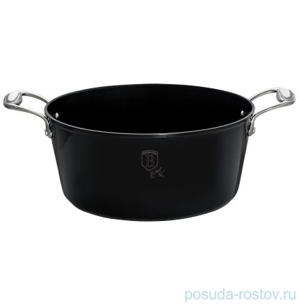 Кастрюля 24 см с крышкой 4,1 л &quot;Black Royal Collection&quot; / 134471