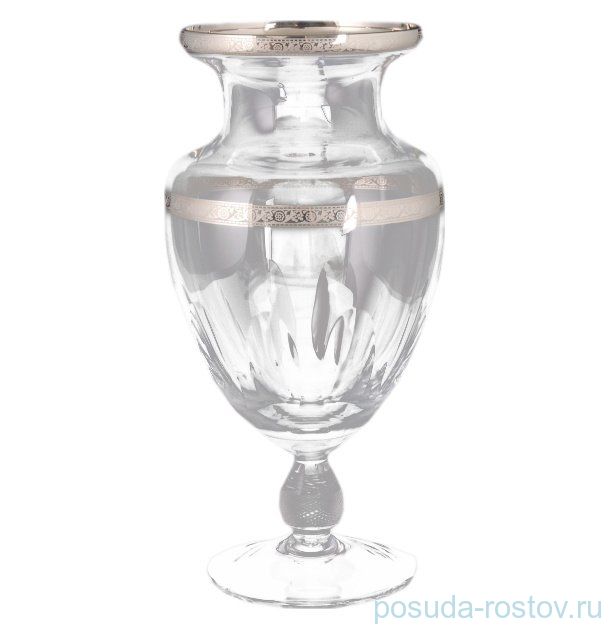 Ваза для цветов 42 см н/н Амфора "Джесси /Платина" N / 010010