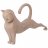 Фигурка декоративная кошка 28х8х14,8 см / 345672