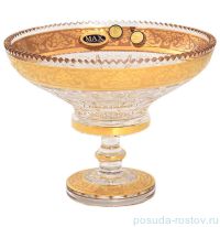 Конфетница 20 см н/н &quot;Max Crystal /Золотая лента&quot; / 148451